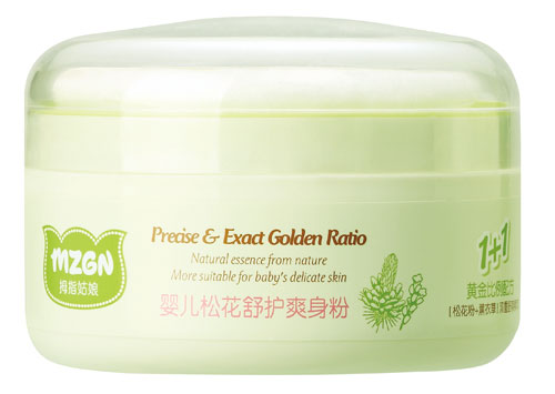 拇指姑娘嬰兒松花舒護爽身粉