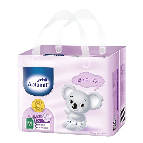 愛(ài)他美嬰兒紙尿褲M碼30片
