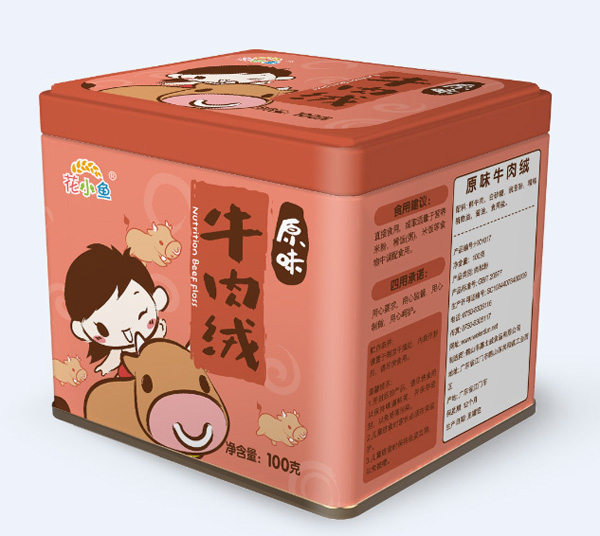 花小魚牛肉絨原味方罐裝