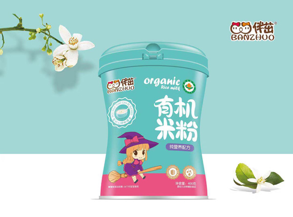 伴茁有機(jī)米粉-純營(yíng)養(yǎng)配方罐裝