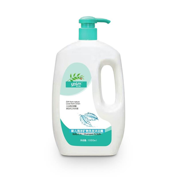 優(yōu)之純嬰兒海洋礦物洗發(fā)沐浴露1000ml