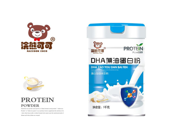 浣熊可可DHA藻油蛋白粉