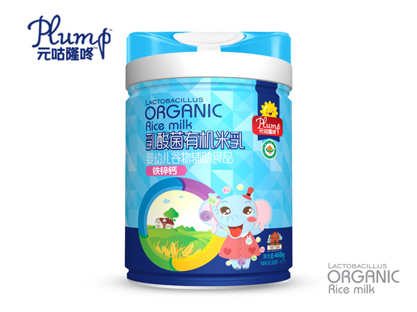 元咕隆咚乳酸菌有機(jī)米乳-鐵鋅鈣