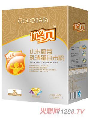 優(yōu)の寶貝乳清蛋白米粉250g