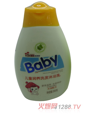 雪美茵兒童潤(rùn)養(yǎng)洗發(fā)沐浴乳200克