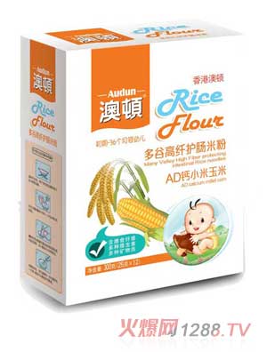 澳頓AD鈣小米玉米護(hù)暢米粉（盒）