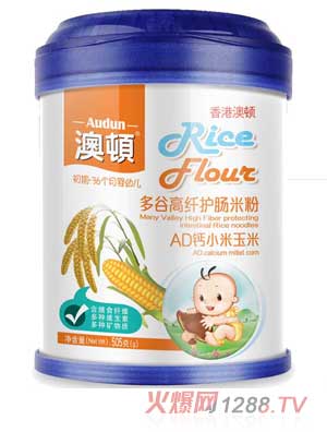 澳頓AD鈣小米玉米護(hù)暢米粉