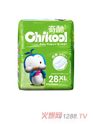 奇酷藍(lán)品鵝紙尿片XL28片