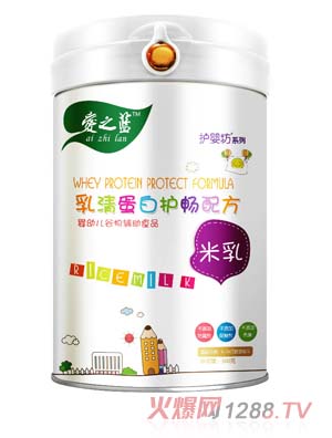 愛之藍乳清蛋白護暢配方米乳
