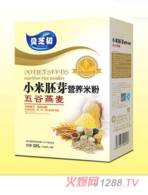 貝芝初五谷燕麥-小米胚芽營(yíng)養(yǎng)米粉盒裝