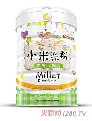 優(yōu)可欣鐵聽益生元小米米粉聽裝