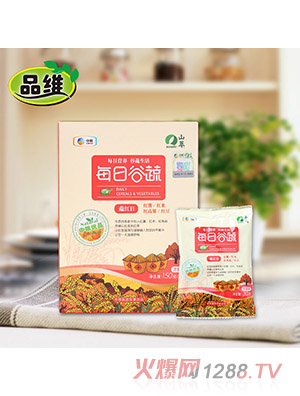 品維每日谷蔬盒裝（150克，蘊(yùn)紅日）