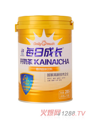 每日成長(zhǎng)開奶茶200g
