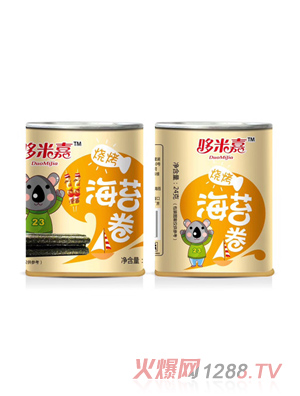 哆米嘉海苔卷（燒烤味）-罐裝