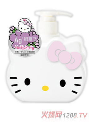 Hello Kitty初酷銀離子免洗手抗菌凝膠（植物萃?。?- 副本
