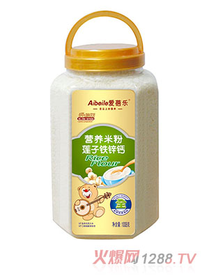 愛蓓樂營(yíng)養(yǎng)米粉-蓮子鐵鋅鈣
