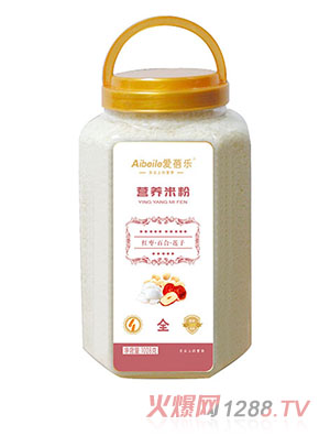 愛蓓樂營(yíng)養(yǎng)米粉-紅棗百合蓮子1028g