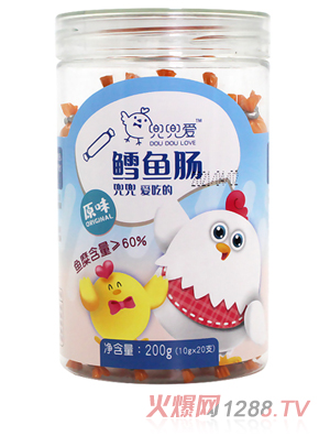 兜兜愛(ài)鱈魚腸 原味 200g